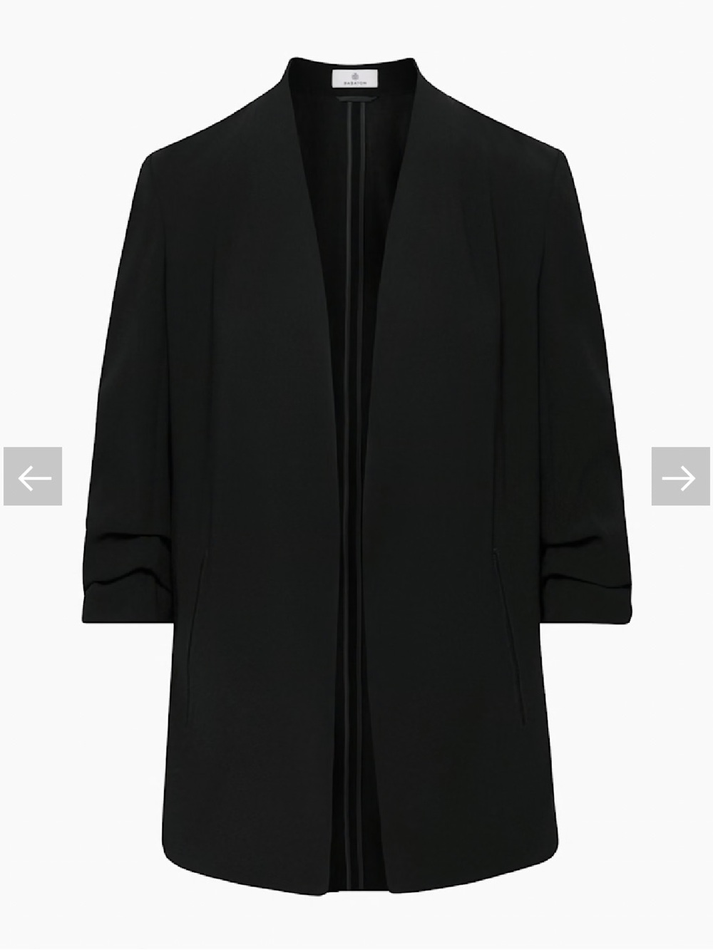 New without Tags Aritzia Babaton Mirror Crepe Power Blazer